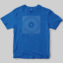 Center T-Shirt / Arctic Blue / by Matt Drane