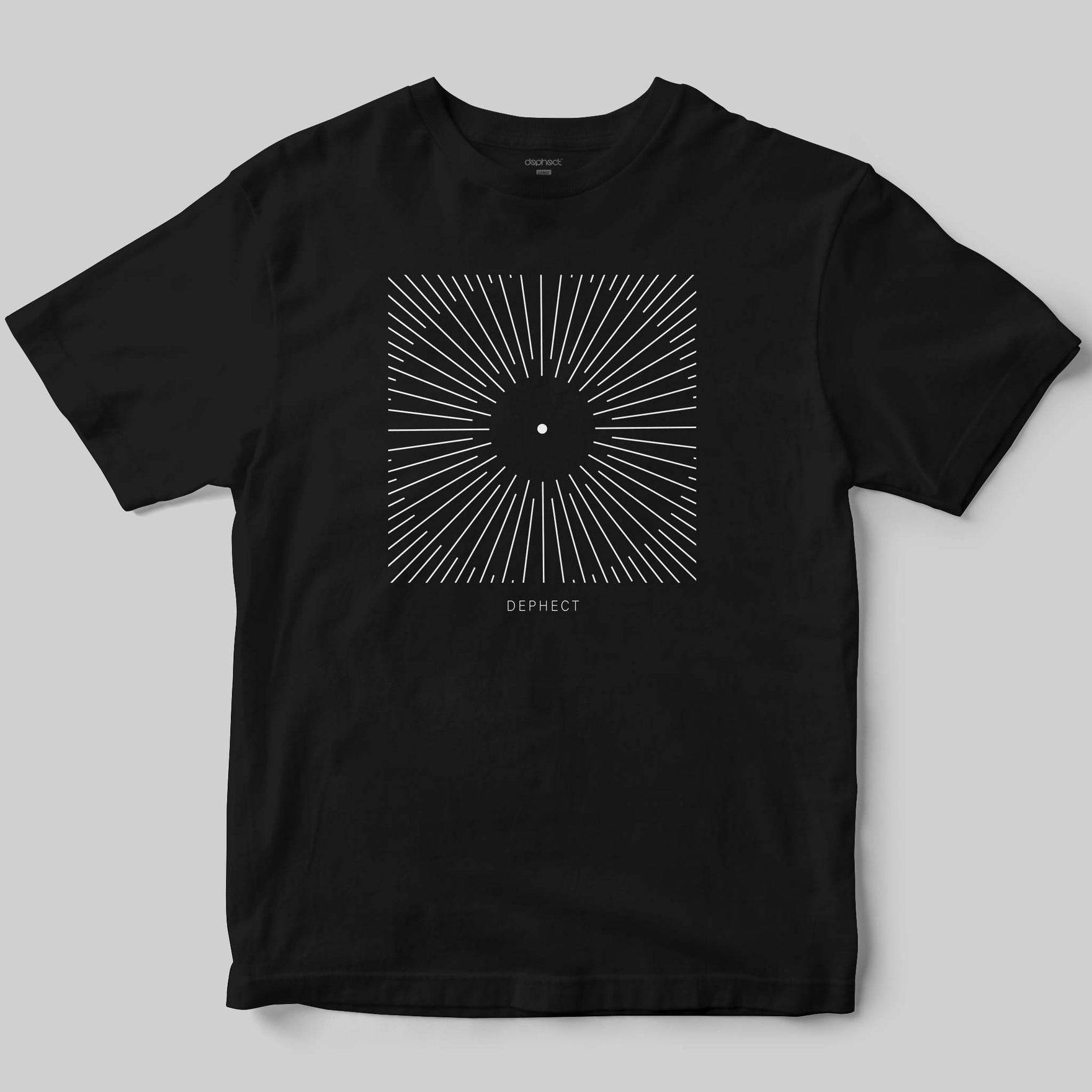 Centre T-Shirt / Black / by Matt Drane