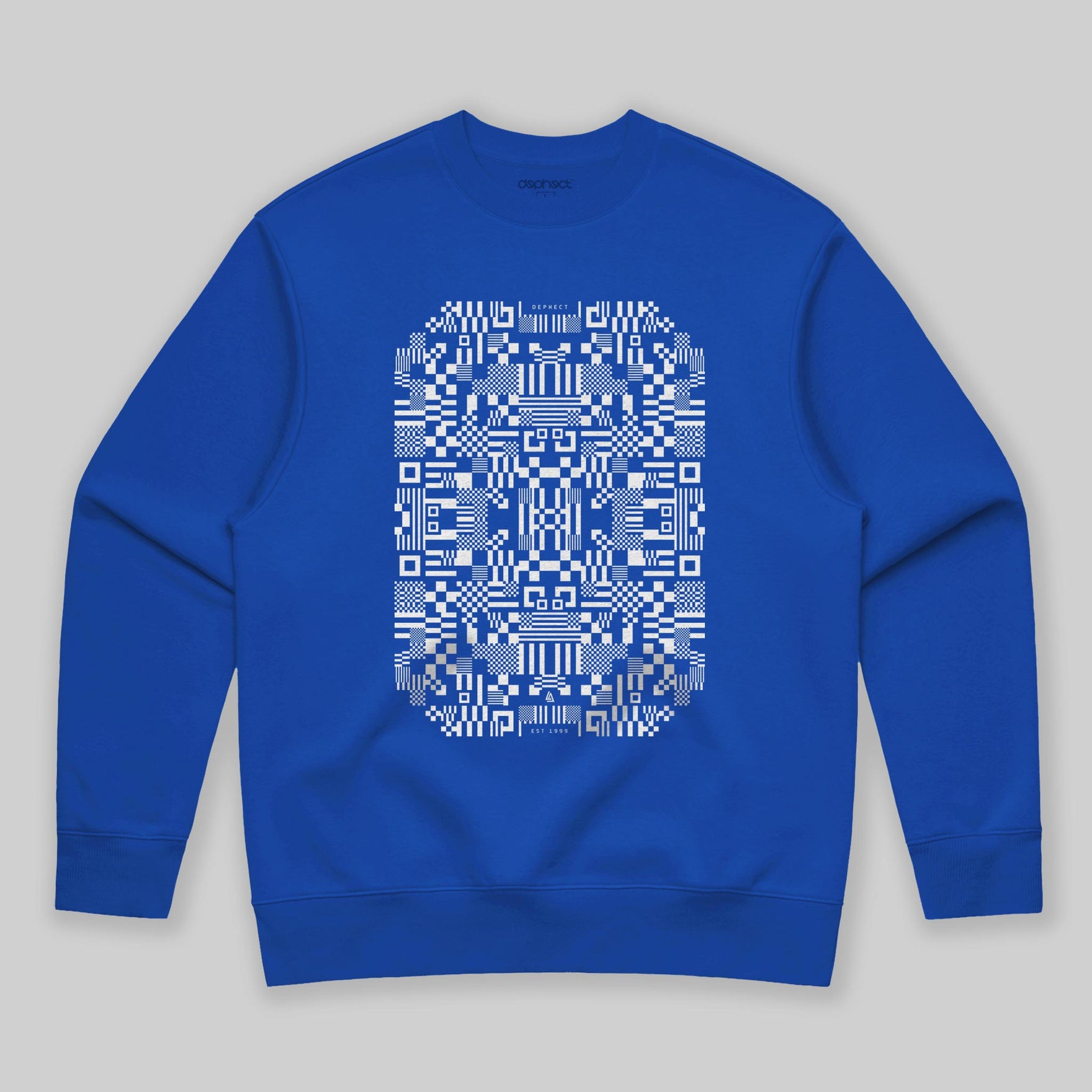 Dither Sweatshirt / Royal Blue / by Robert Anderson