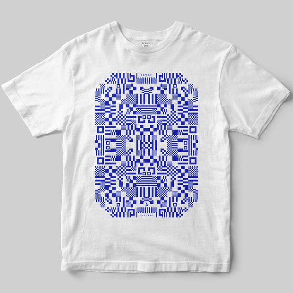 Dither T-Shirt / White / by Robert Anderson