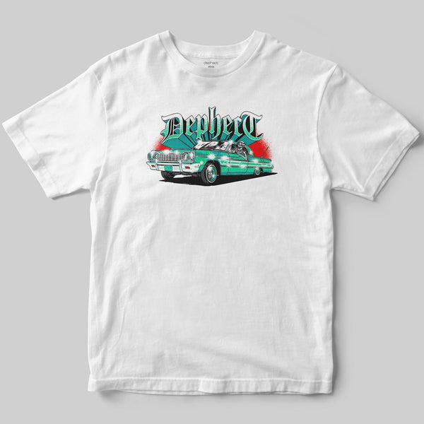 Lowrider T-Shirt / White / by Hola