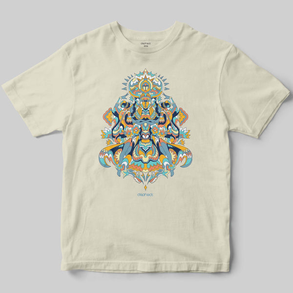 Solar T-Shirt / Ecru / by Raul Urias