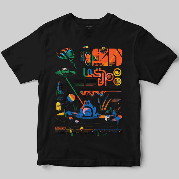 Zap T-Shirt / Black / by Ori Toor