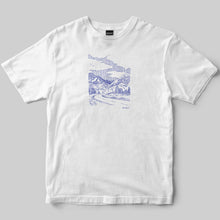 Peaks T-Shirt / White / by Harry Frost